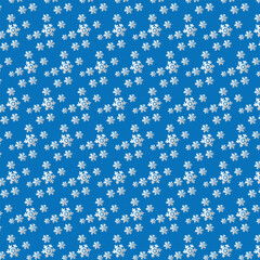 christmas background with snowflakes