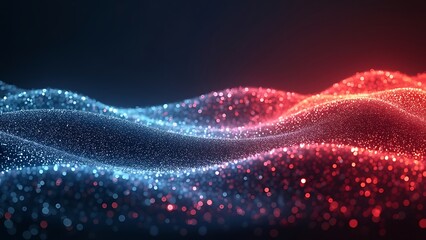 Digital background for tech, AI, data, audio, graphics, and more