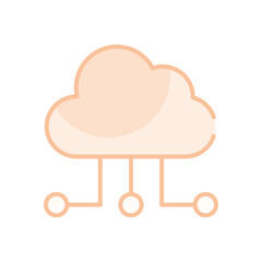 Cloud Computing vector icon