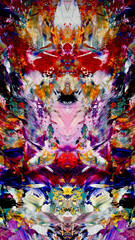 Abstract background wallpaper. Ethnic pattern. Mixtures of oil paint. Trendy hand painting canvas. Wall decor and Wall art prints Idea. 3D Texture. Art object