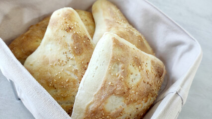 Sandwich frisch gebacken