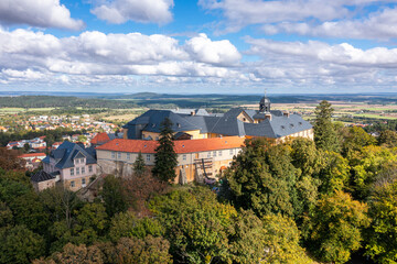 Luftbildaufnahme Schloss Blankenburg Harz