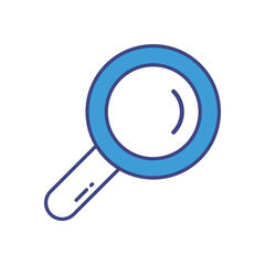Search Icon vector icon stock illustration