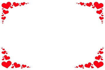 frame of hearts, frame of red hearts, hearts border, hearts background, hearts frame, heart, hearts, frame, red heart, red hearts, card, unnyversary, hearts illustration, red hearts background, love