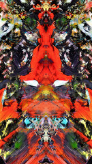 Abstract background wallpaper. Ethnic pattern. Mixtures of oil paint. Trendy hand painting canvas. Wall decor and Wall art prints Idea. 3D Texture. Art object