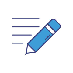 Edit vector icon stock illustration