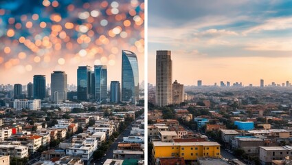 World Statistics Day: City of Contrast — Before and After