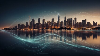 Obraz premium Statistics and Urban Development: World Statistics Day