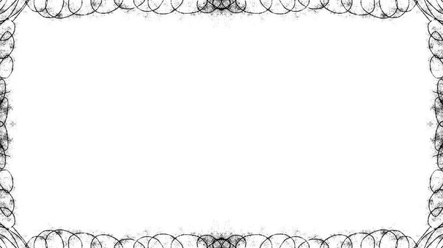 barbed wire frame video
