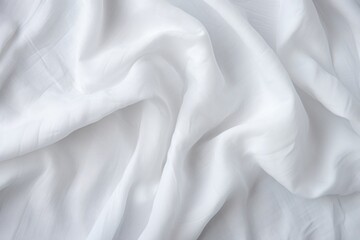 Obraz premium Textile white backgrounds linen.