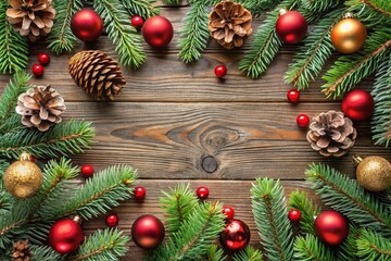 christmas decoration on table