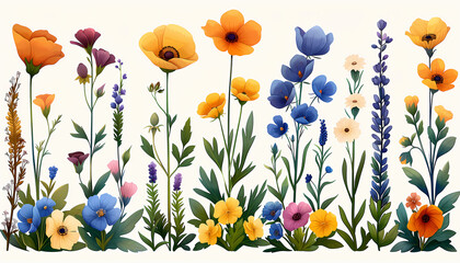 Fototapeta premium tulips in the garden