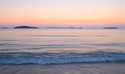 Obraz premium Stunning Nature Landscapes: Mountains, Forests, Oceans, and Serene Vistas.
