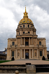 Obraz premium Vue de l'église des Invalides à Paris en France 