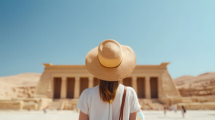 Girl Tourist and Traveler with a Map | Exploring New Destinations and Adventures