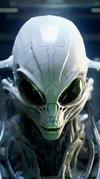 AN ALIEN THREATENS EARTH