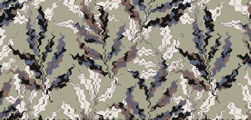 Digital And Textile Design Pattern
