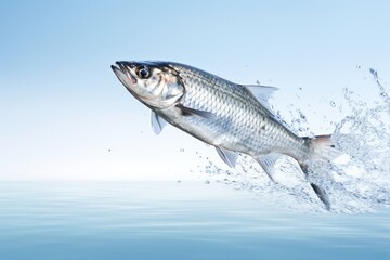Obraz premium Fresh fish seafood animal freshness.