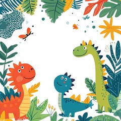 Cover template for children's activity books This square format vector illustration has playful and kid-friendly graphics, making it interesting.	