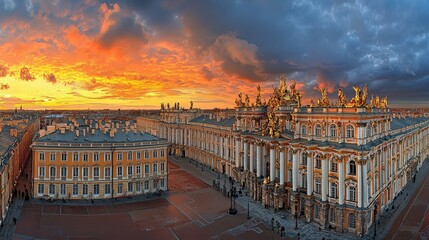 Obraz premium Vladimir rooftop view