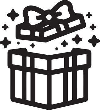 recommend clip art: Gift Box Vector Icon.