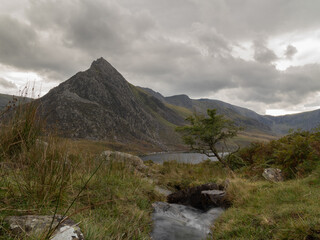 landscape in the mountains, Tryfan Wales