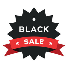 Black Friday Banner Set for Sale Promotions.