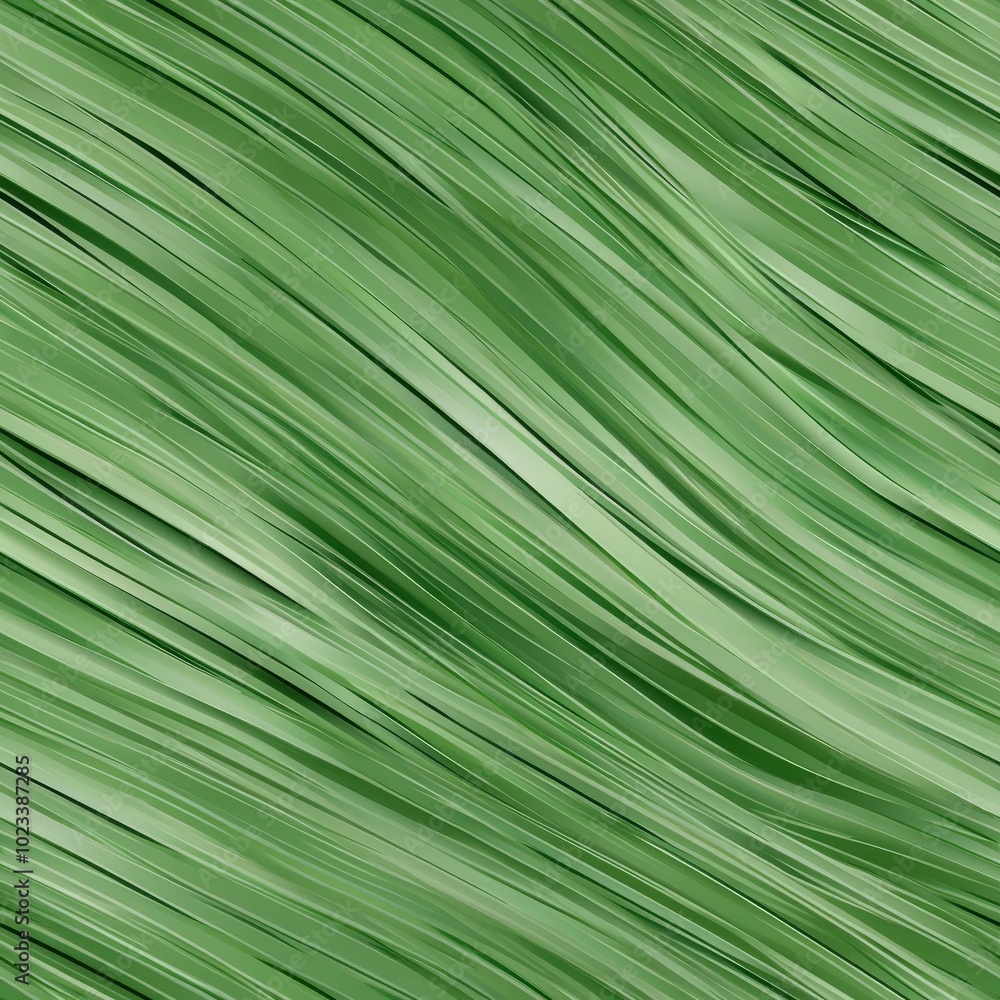 Poster abstract digital waves in clean green pattern design, seamless pattern