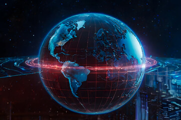 Obraz premium earth and space