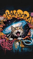 graffiti on the wall