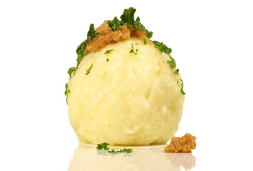 Potato Dumpling - Transparent PNG Background
