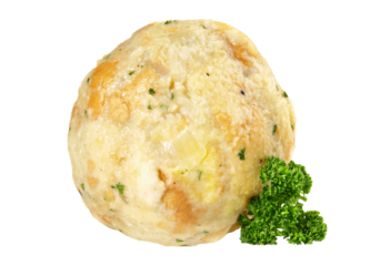 Raw Bread Dumpling - Transparent PNG Background