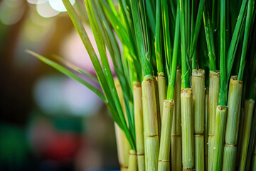 Obraz premium Lemon grass at maket.
