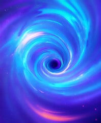 Fototapeta premium Breathtaking Spiral Galaxy Purple Swirl Cosmos Celestial Beauty