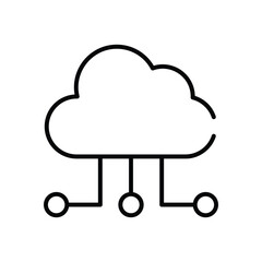 Cloud Computing vector icon