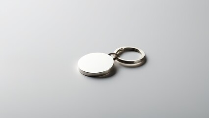 Highlight your promotional designs using a high-quality keychain mockup. Ideal for demonstrating brand identity in an attractive setting