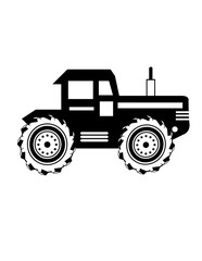 Fototapeta premium Tractor | Farmer Dad | Land Cultivator | Heavy Equipment | Farm Lover | Farming Equipment | Farm Vehicle | Tractor Operator | Original Illustration | Vector and Clipart | Cutfile and Stencil
