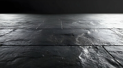 Dark Stone Tiles Abstract Background