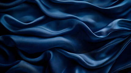 Obraz premium Abstract Blue Fabric Texture Background Illustration