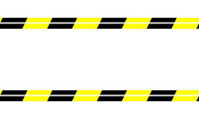 Background With Warning Safety Police Line. Simple style background justice, prohibition, danger