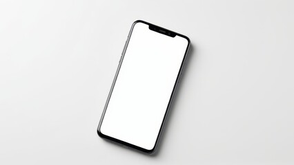 Sleek mockup telefon. Ideal for showcasing user interfaces in a modern and realistic way for potential clients