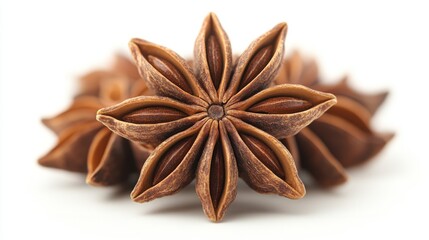 Close-up of Star Anise Pods
