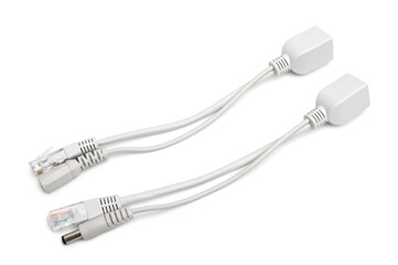 Power and Data Adapters Over Ethernet
