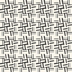 Black And White Broken Graphic Pattern