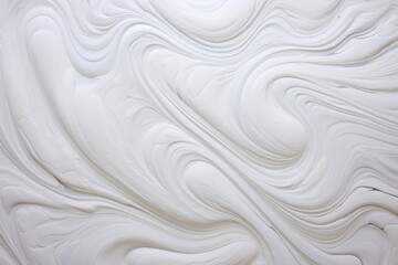 Obraz premium Marble swirl background handmade acrylic paint backgrounds white abstract.