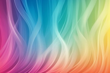Obraz premium A Stunning Display of Colorful Abstract Wave Patterns
