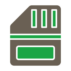 Sd card Icon Design