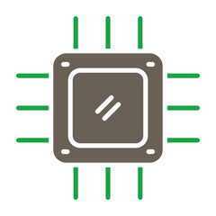 Obraz premium Cpu Icon Design