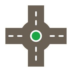 Roundabout Icon Design