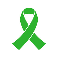 Mental health awareness ribbon